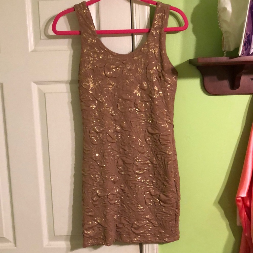 Gold Dress